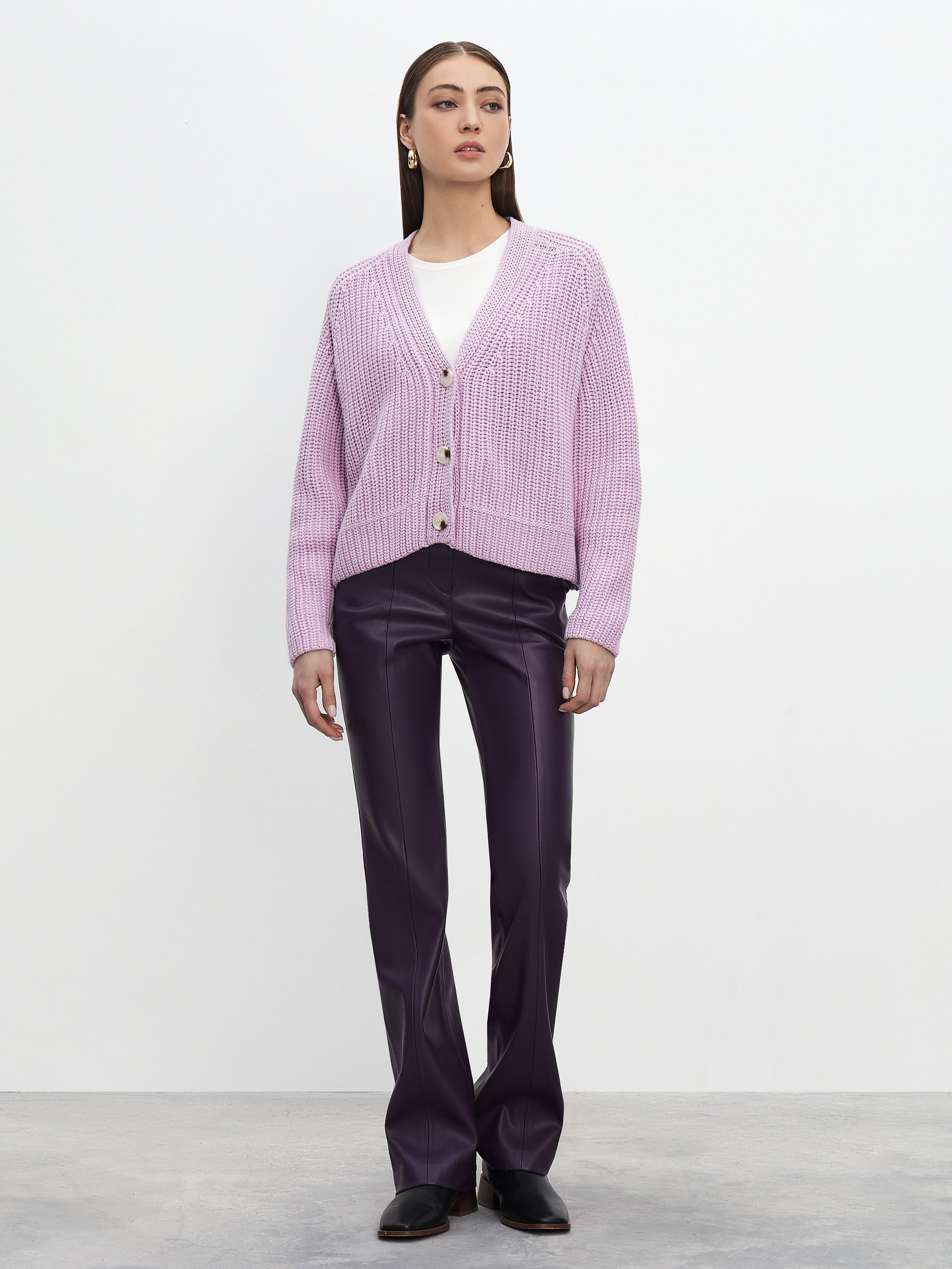 Кардиган укороченный