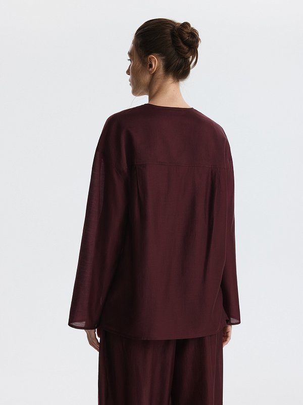 Блуза из лиоцелла