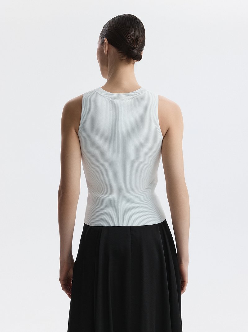 Укороченный топ из вискозы