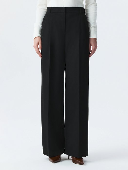 Широкие брюки из фланели: фото №3