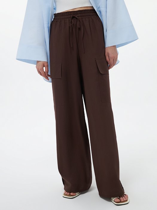 Брюки-карго из хлопка: фото №2