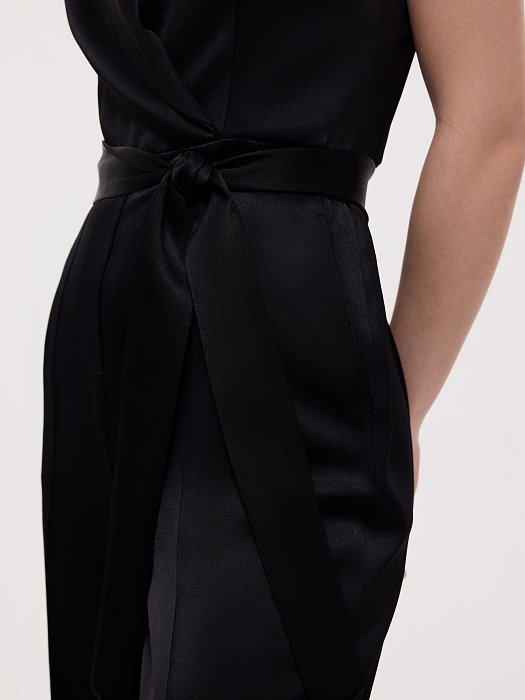 Атласный комбинезон: фото №5