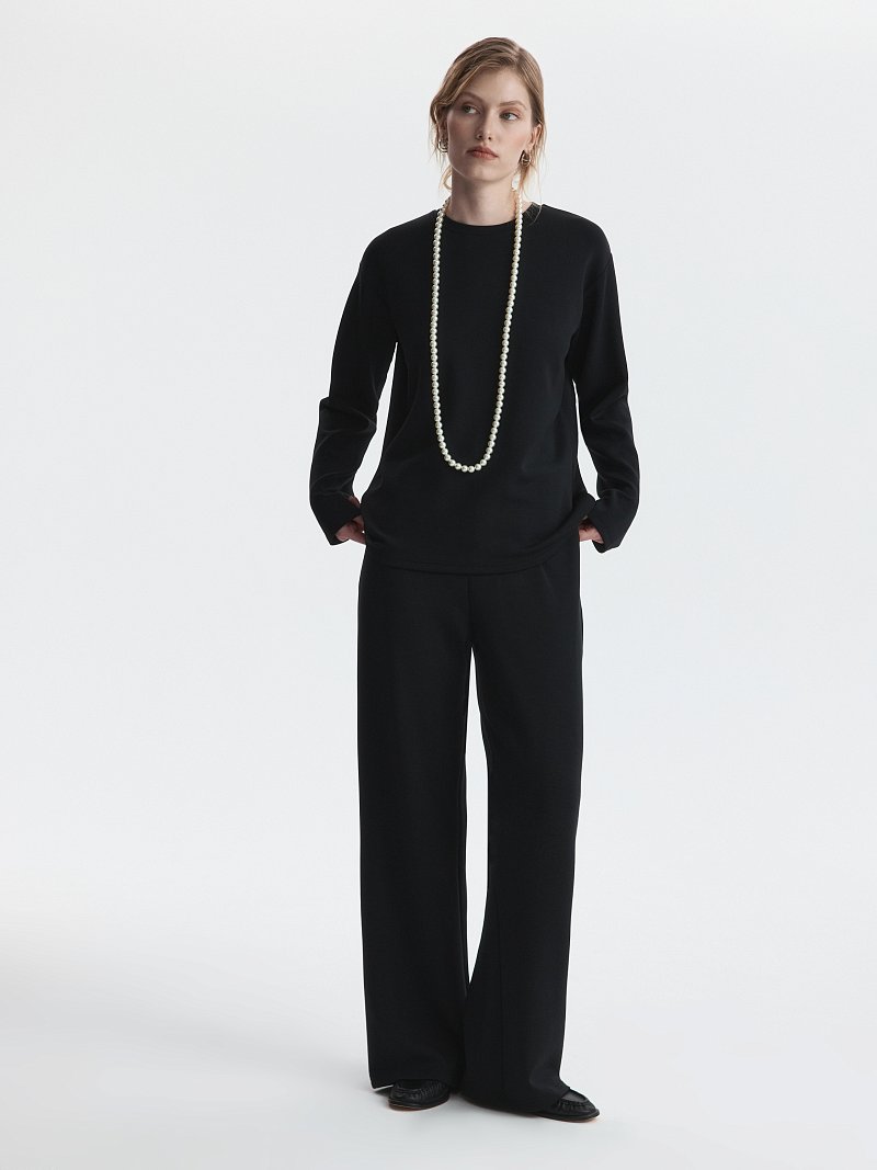 Лонгслив из лайкры