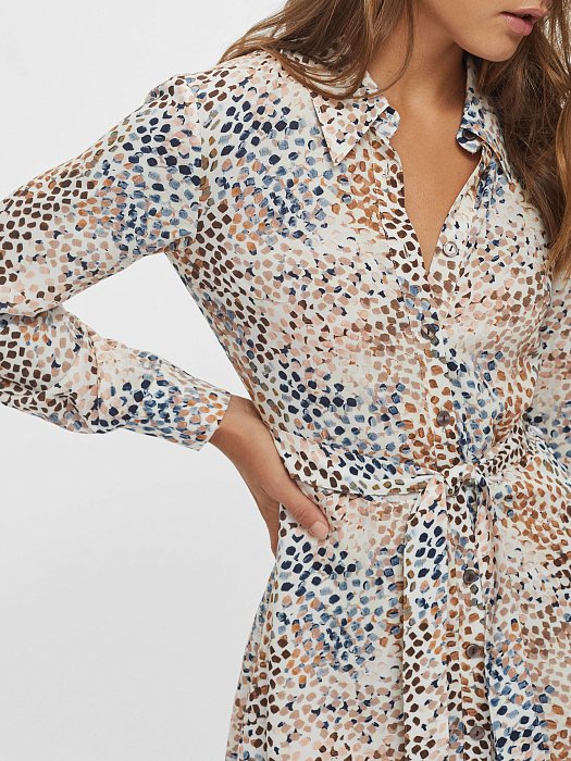 Платье с абстрактным принтом: фото №3