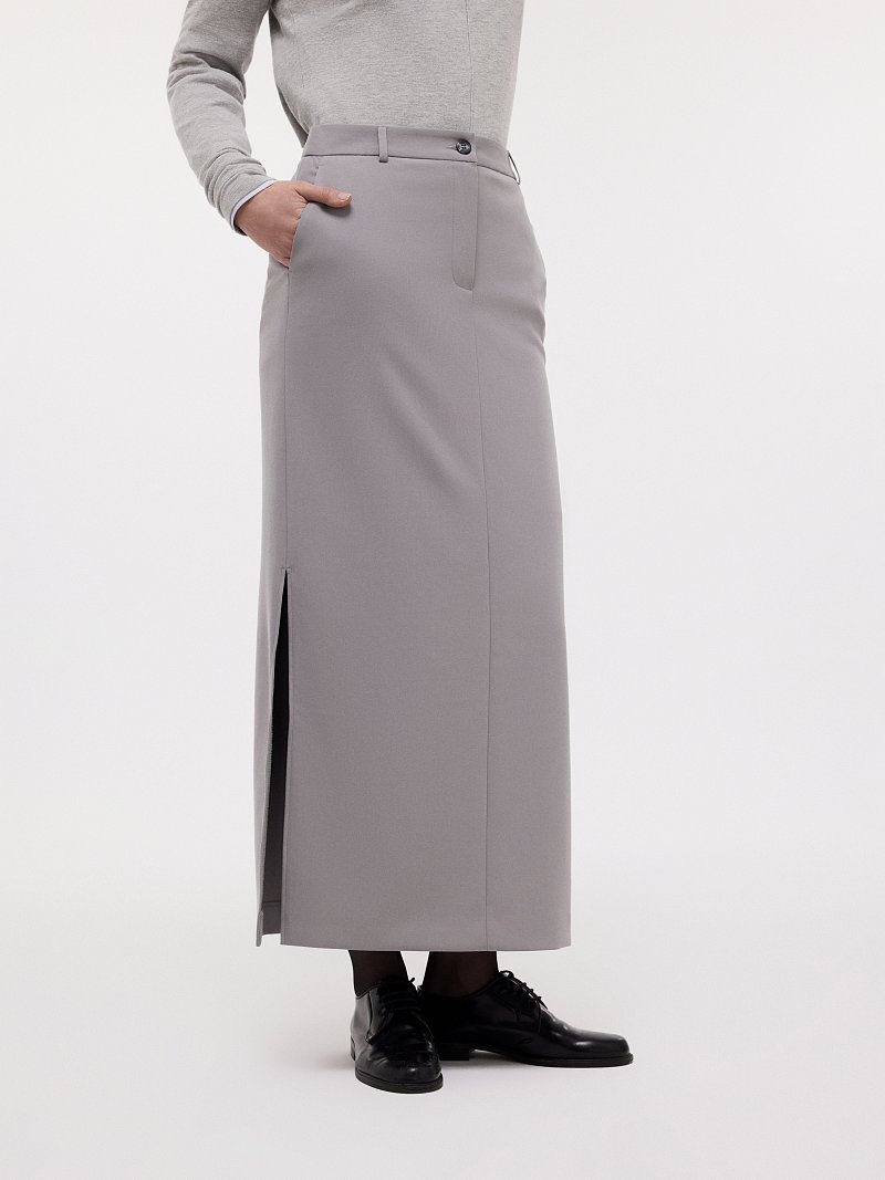 Юбка-макси с разрезами