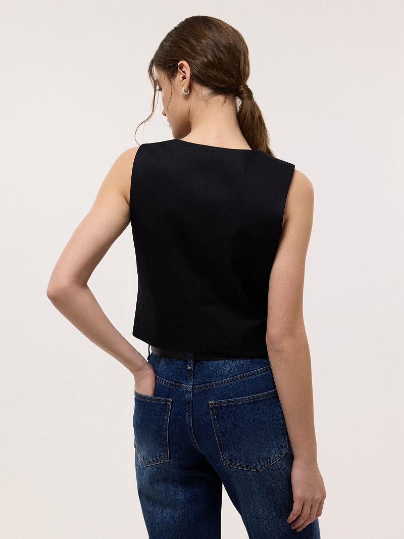 Жилет из хлопка