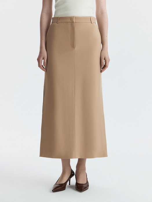 Прямая юбка из вискозы: фото №3