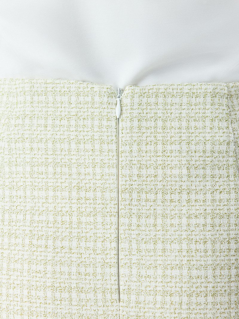 Мини-юбка из твида