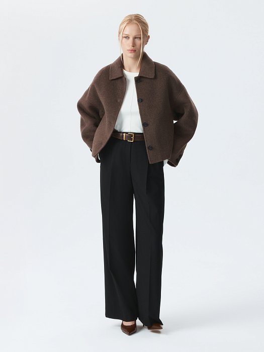 Широкие брюки из фланели: фото №2