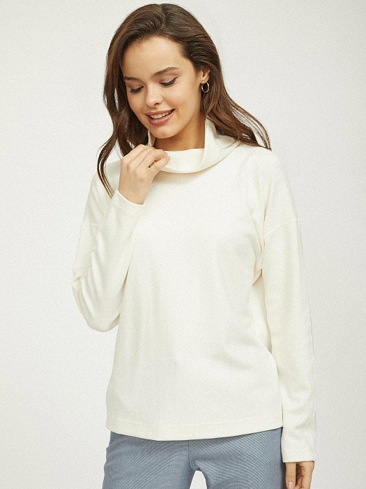 Джемпер с высоким воротником: фото №4