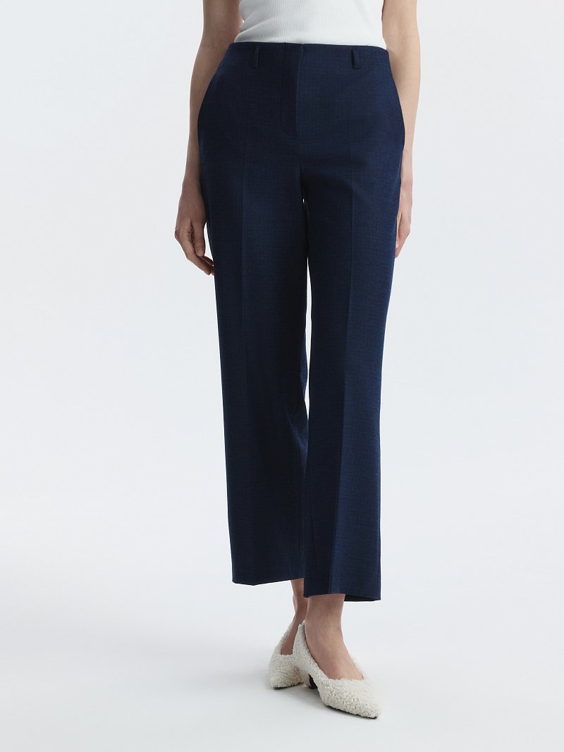 Брюки с высокой посадкой