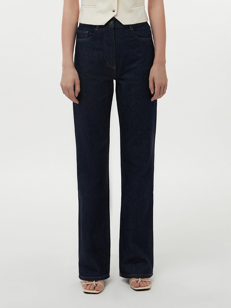 Джинсы расклешенные