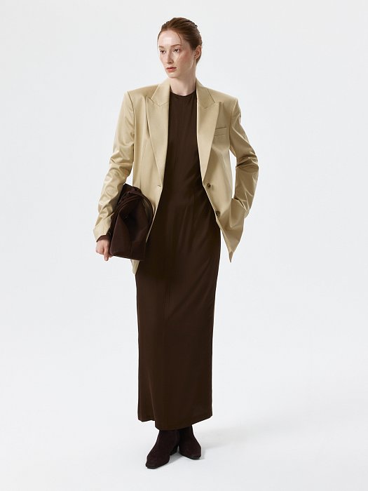 Прямой жакет из хлопка: фото №4