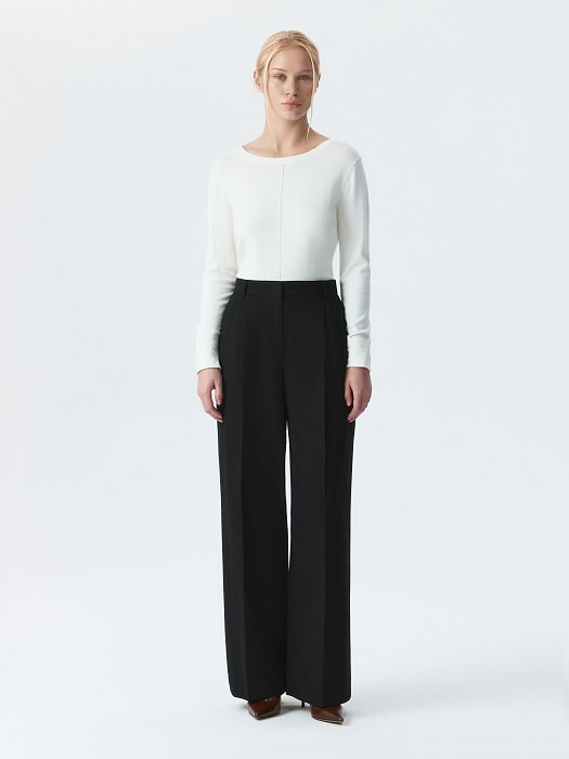 Широкие брюки из фланели: фото №6