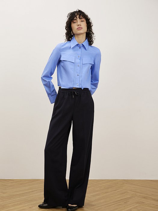 Укороченная рубашка: фото №2