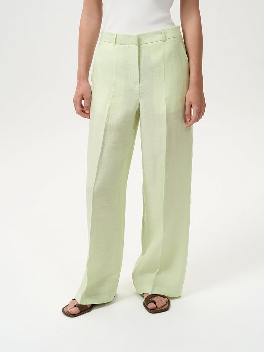 Брюки из конопляной ткани: фото №4