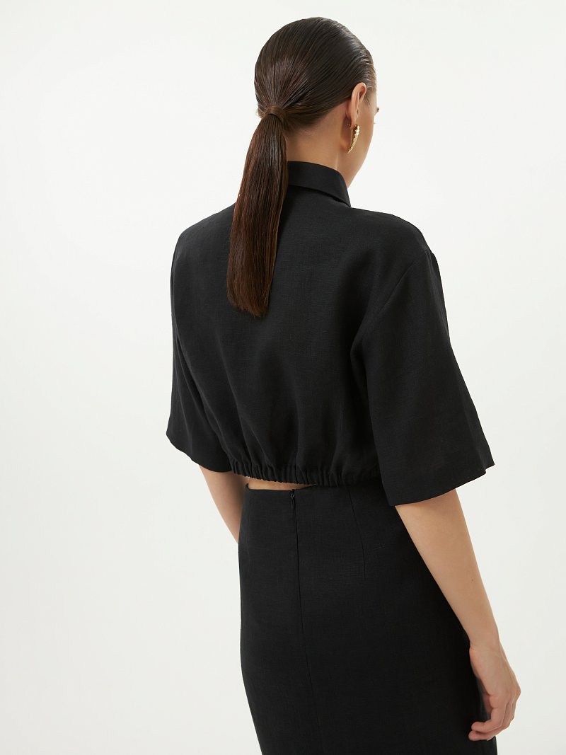 Блуза из натурального льна