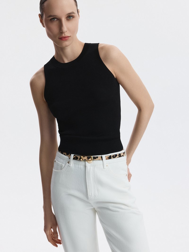 Укороченный топ из вискозы