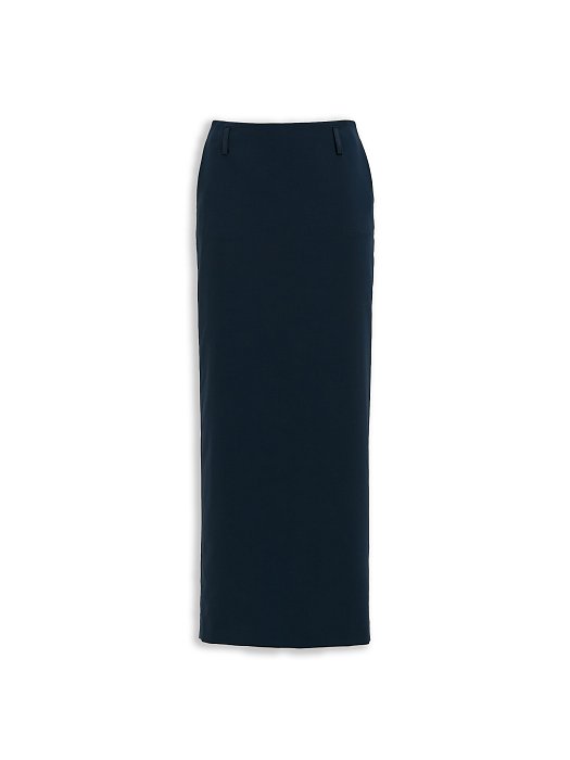 Юбка-макси из костюмной ткани: фото №7