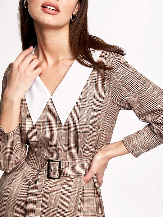 Платье со съемным воротником : фото №3