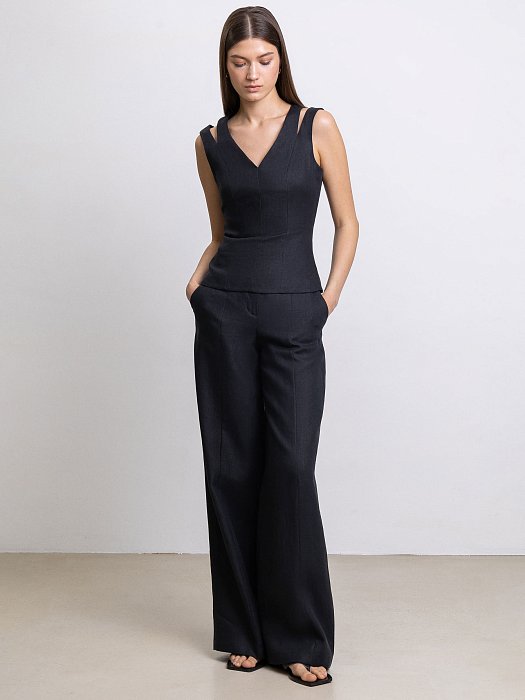 Брюки прямого силуэта: фото №2