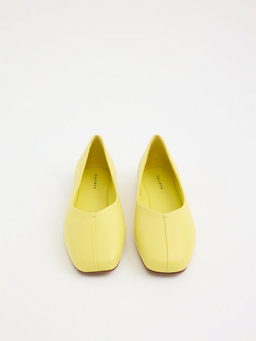 Балетки с квадратным мысом: фото №2