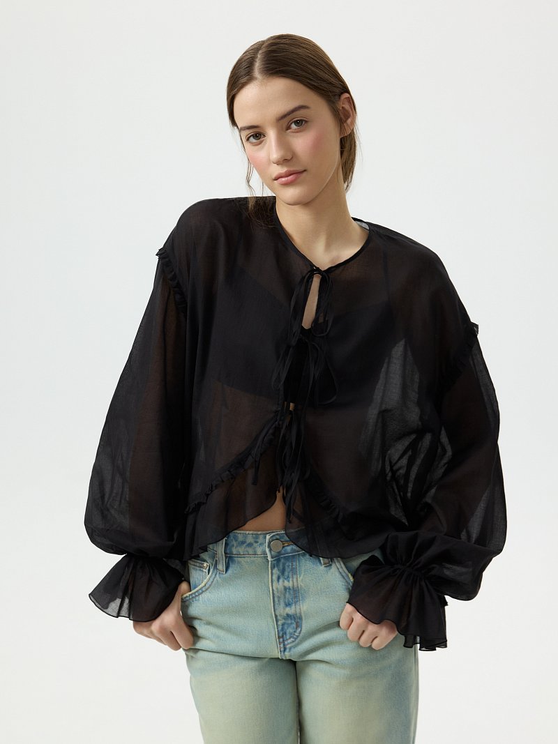 Блуза с топом