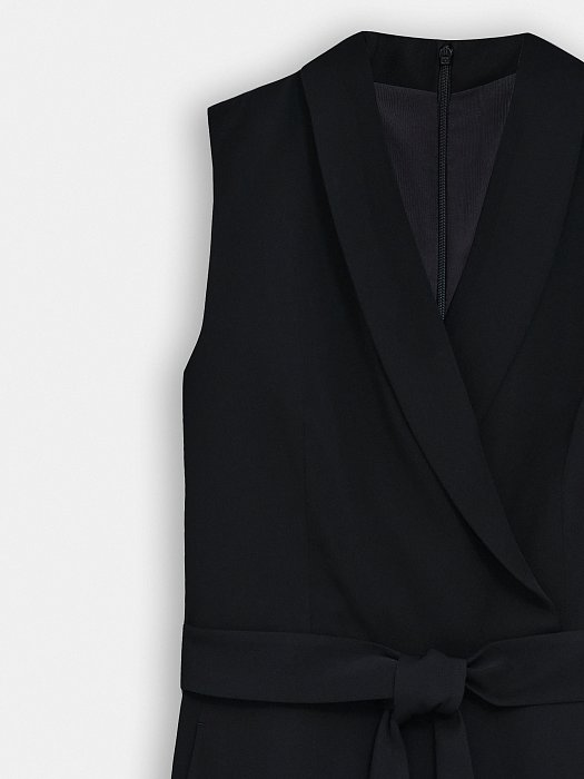 Комбинезон брючный с поясом: фото №4