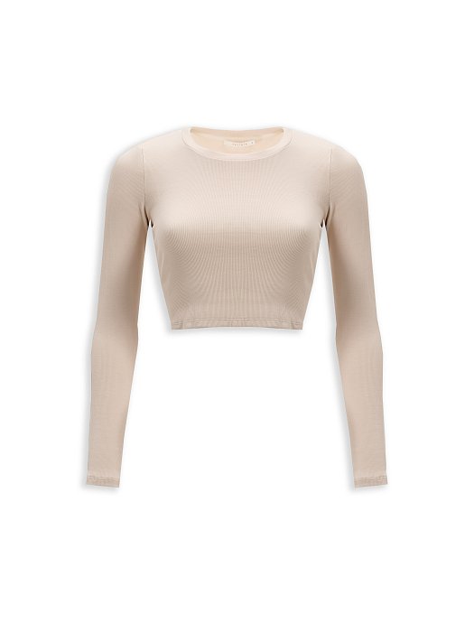 Укороченный лонгслив из хлопка : фото №10