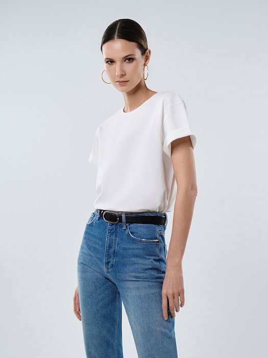 Хлопковая футболка : фото №6