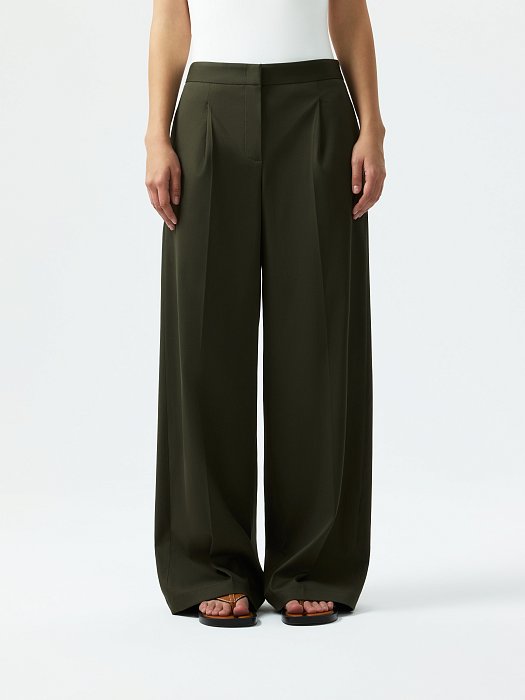 Широкие брюки со стрелками: фото №3