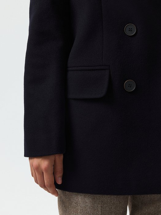 Полупальто со съемным капюшоном: фото №3