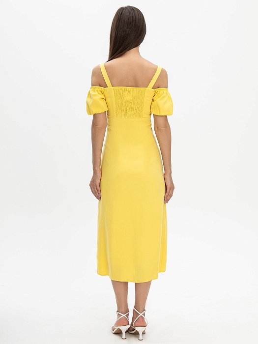 Платье с рукавами-фонариками: фото №6