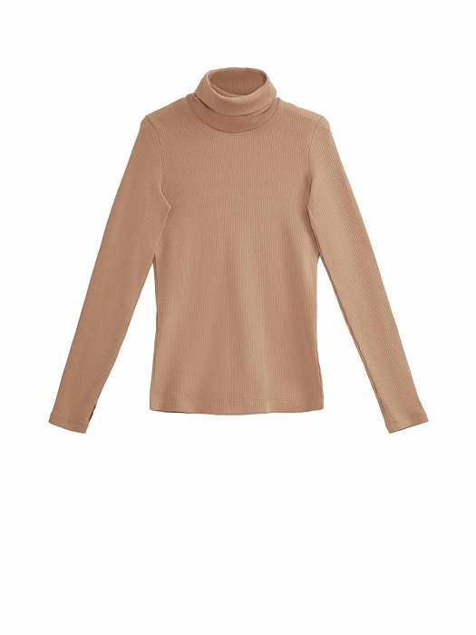 Водолазка в рубчик : фото №6