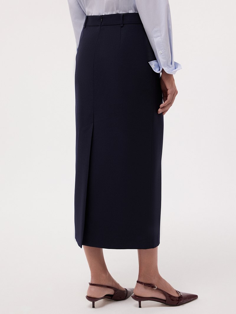 Классическая юбка-миди