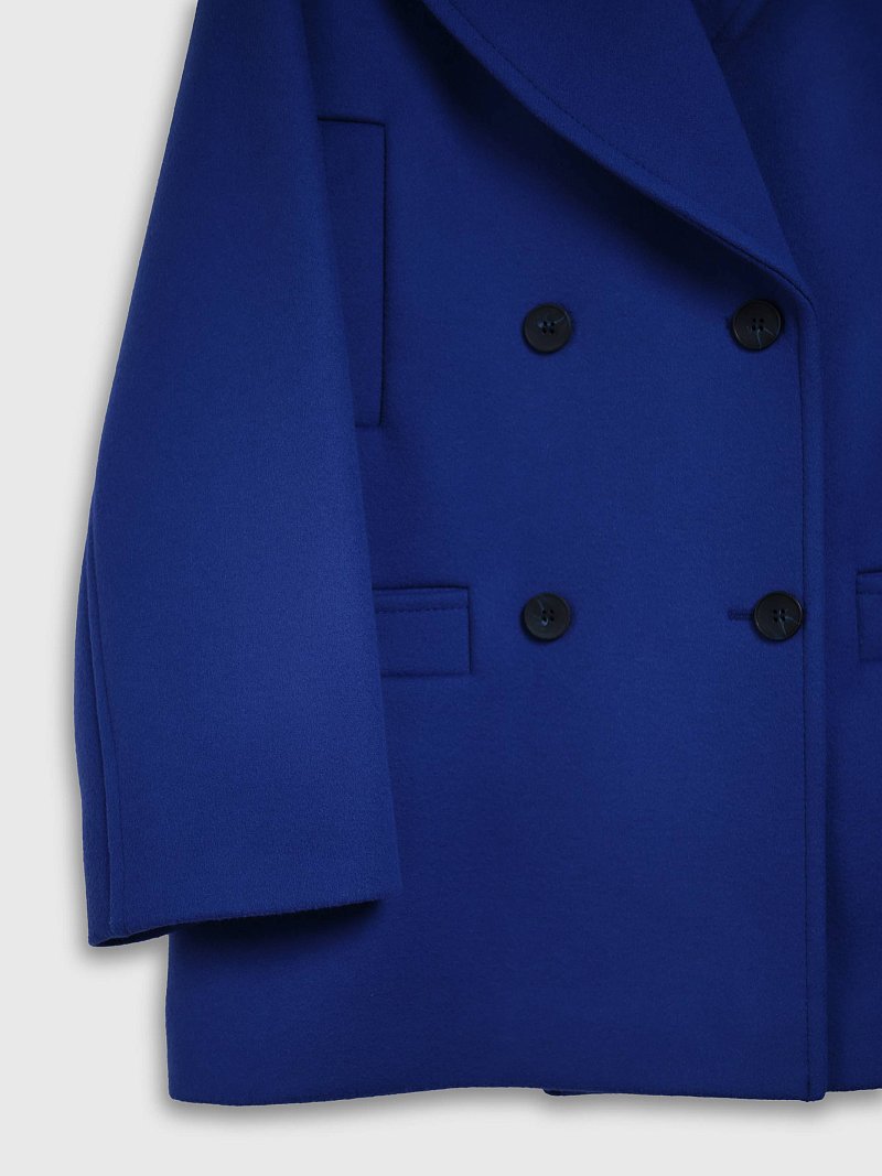 Пальто оверсайз шерстяное