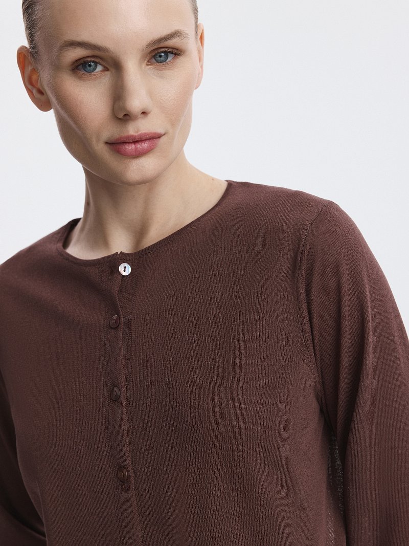 Кардиган с топом из вискозы