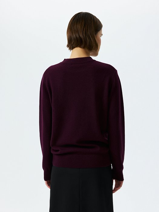 Джемпер из шерсти и кашемира: фото №4