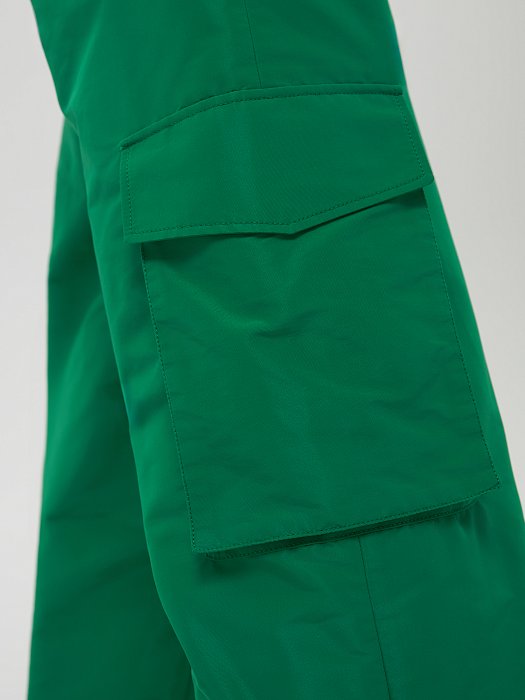 Брюки-карго из плащевой ткани: фото №5