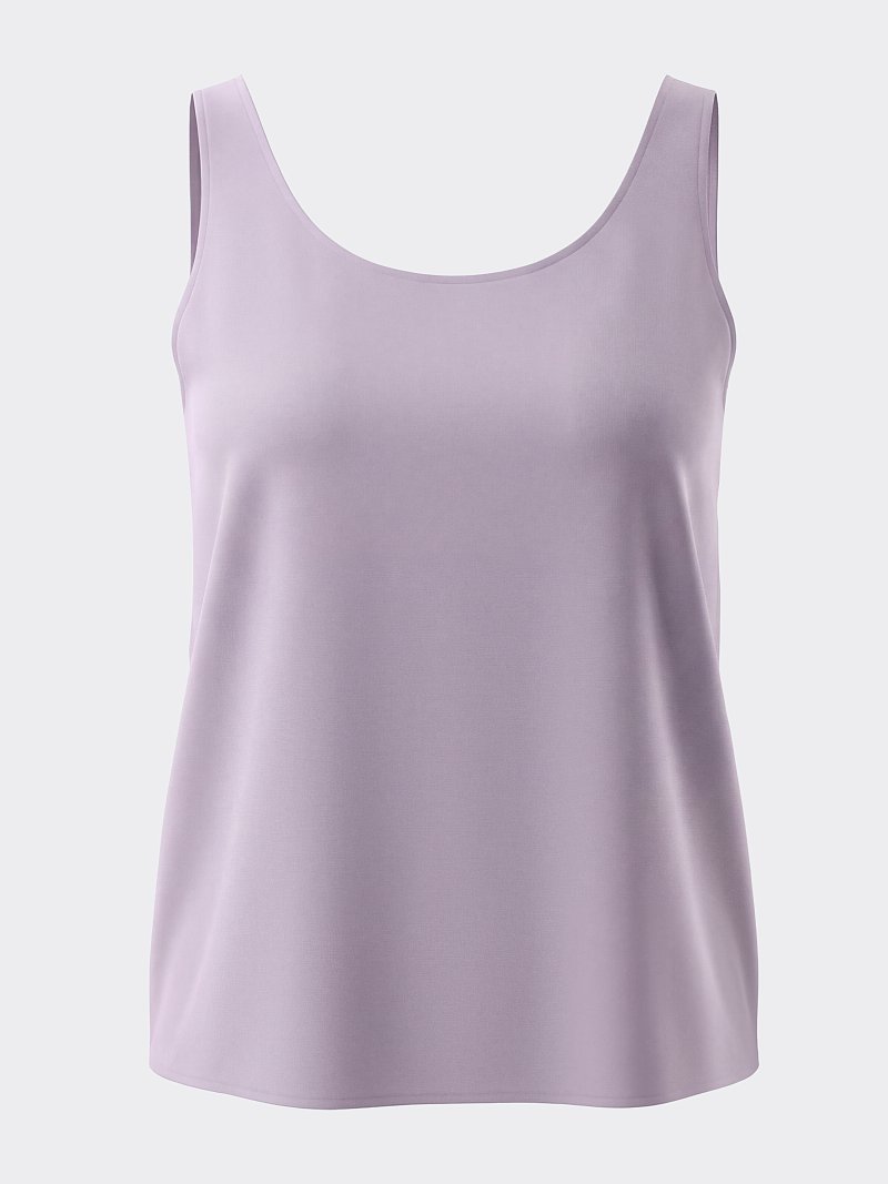 Топ из атласной ткани