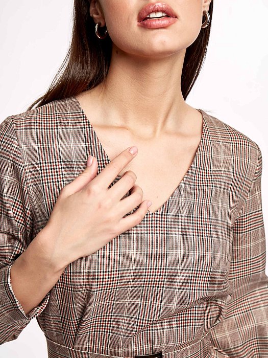 Платье со съемным воротником : фото №5