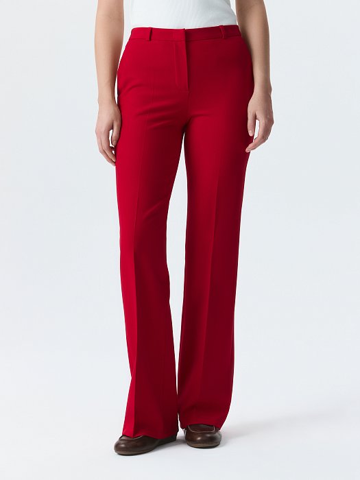Костюмные брюки-клеш: фото №2