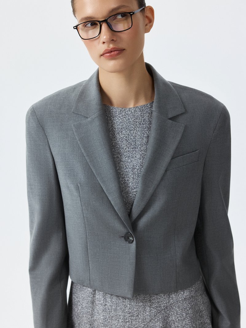 Укороченный жакет