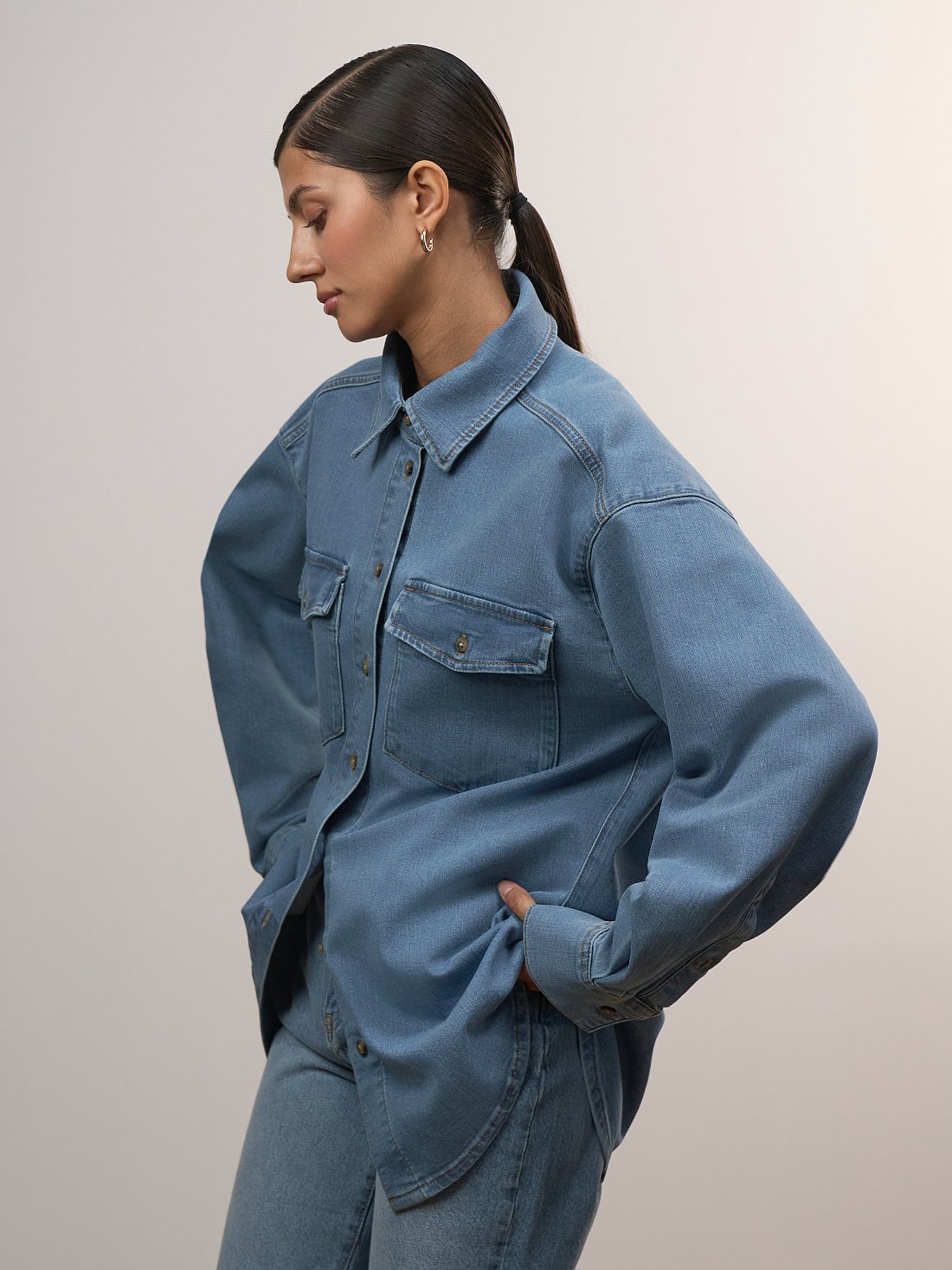 Джинсовая рубашка: фото №1