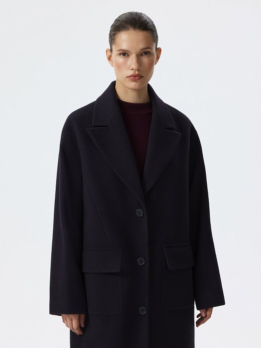 Свободное пальто «в елочку»: фото №6