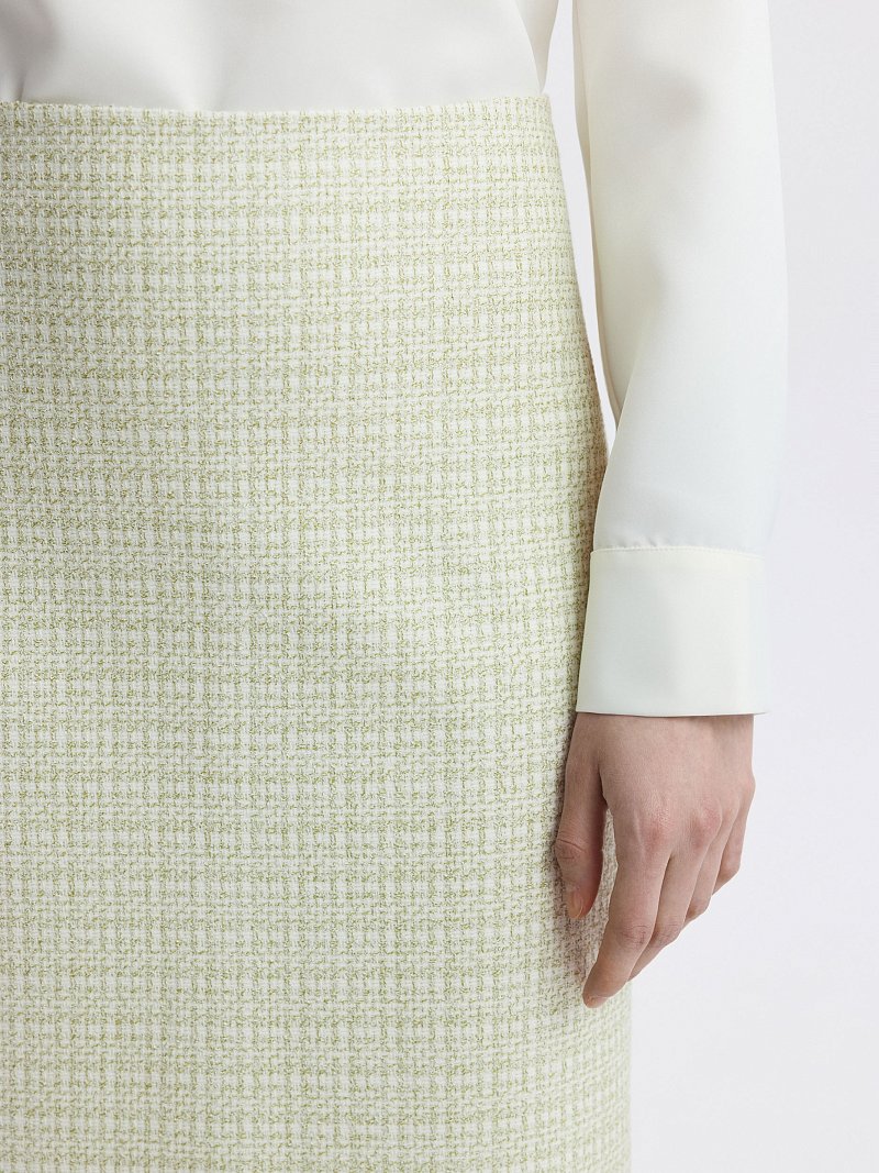 Мини-юбка из твида