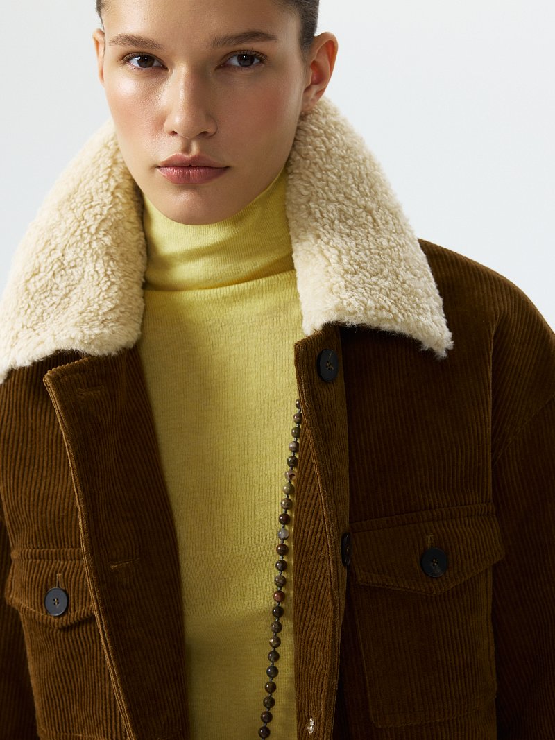 Вельветовая куртка