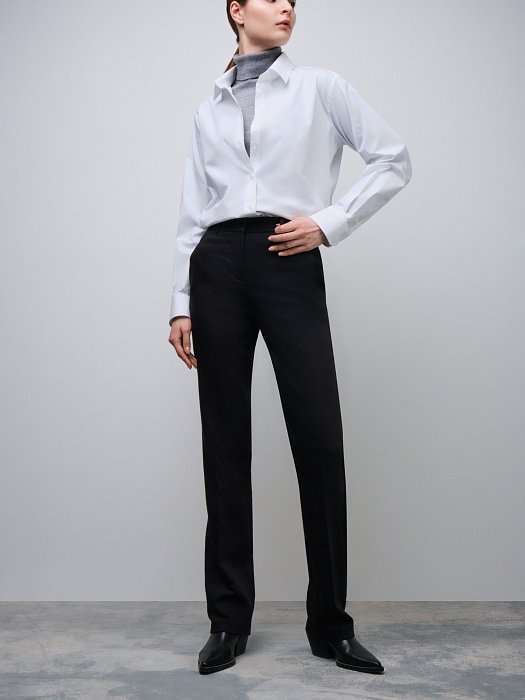 Брюки зауженного силуэта : фото №4