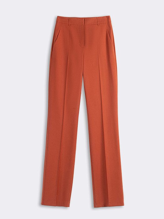 Брюки облегающего кроя со стрелками: фото №5