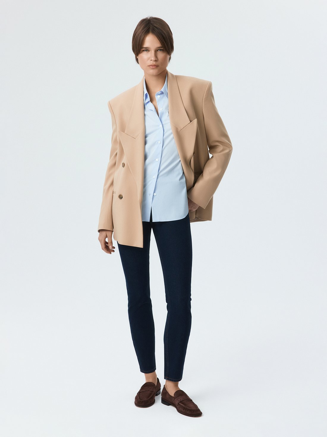 Зауженные джинсы: фото №1